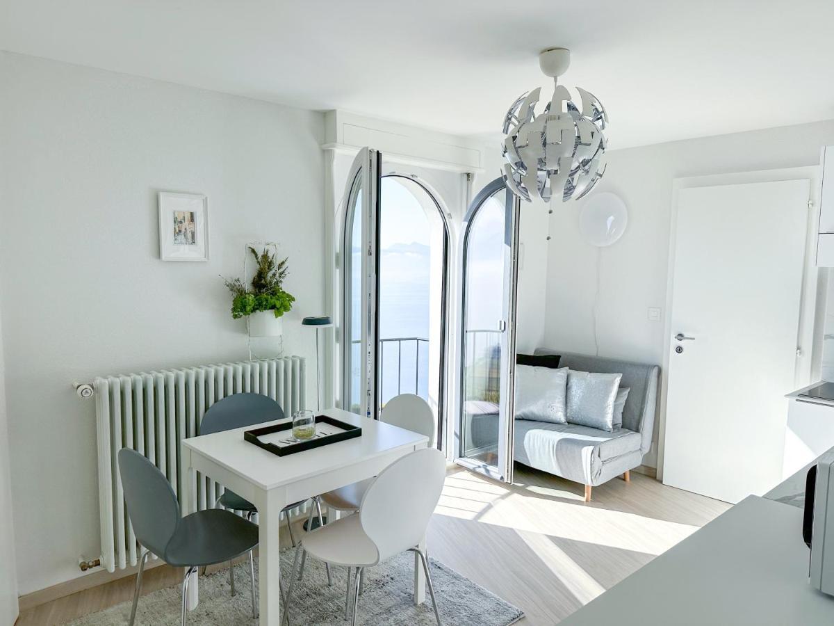 Room With 360° View Overlooking Lake Geneva And Alps Puidoux Exteriér fotografie